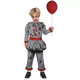 Bohóc Bad Boy jelmez 6-8 év - ÚJ