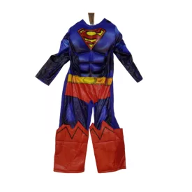 3-4 évesre izmosított fényes jelmezruha - Superman