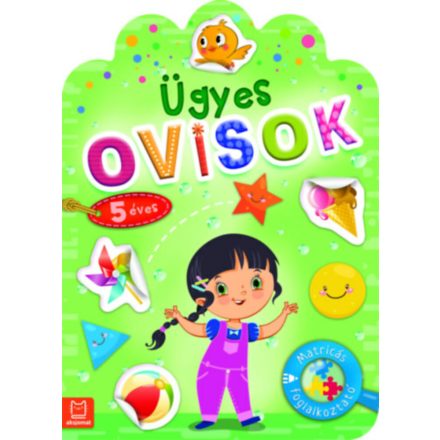 Matricás foglalkoztató - Ügyes ovisok - 5 éves - ÚJ