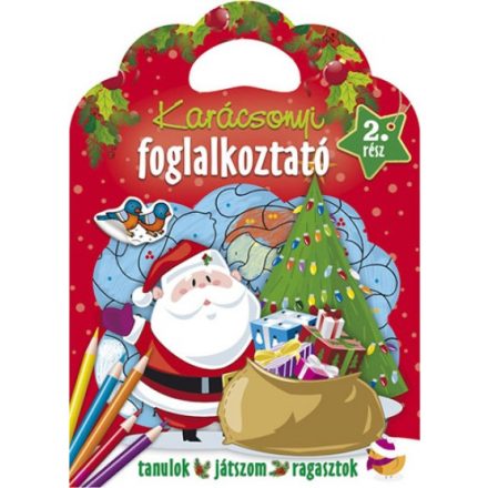 Karácsonyi foglalkoztató 2. - foglalkoztató füzet - ÚJ