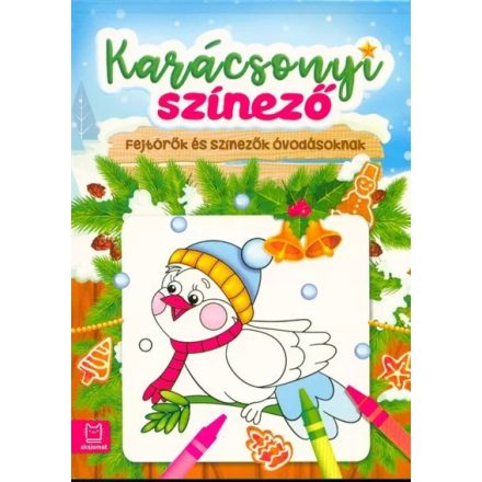 Karácsonyi színező - fejtörők és színezők óvodásoknak - ÚJ