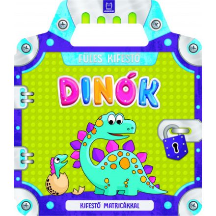 Füles kifestő – Dinók - ÚJ