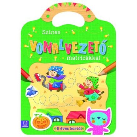 Színes vonalvezető matricákkal - ÚJ