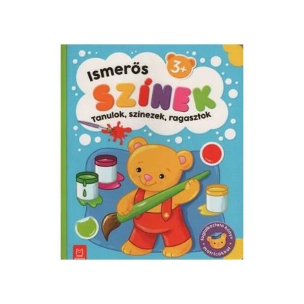 Tanulok, színezek, ragasztok - Ismerős színek - ÚJ