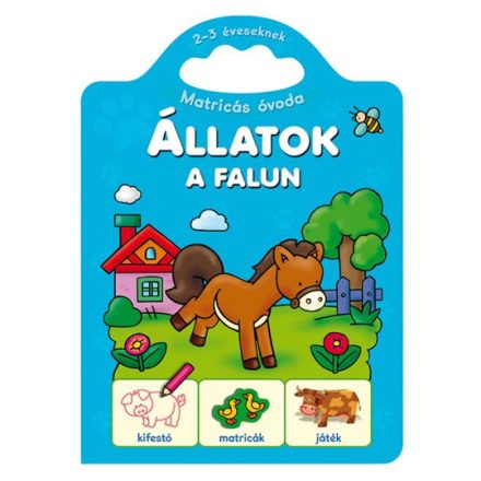 Matricás óvoda - Állatok a falun - ÚJ