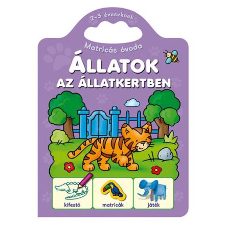 Matricás óvoda - Állatok az állatkertben - ÚJ