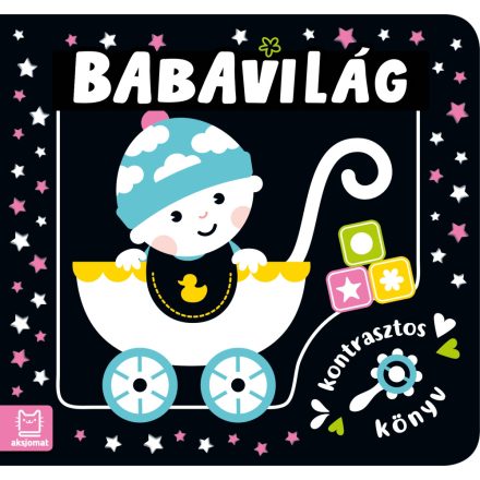 Kontrasztos könyv - Babavilág - ÚJ