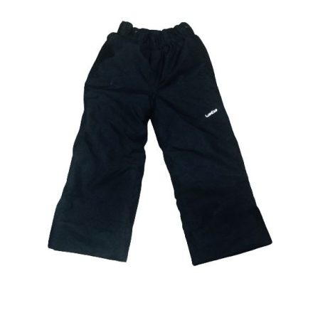 104-110-es fekete overallalsó, sínadrág - Wedze - Decathlon (kicsit foltos, kijön)
