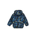 110-es kék terepszínű superlight steppelt dzseki, kabát - Sinsay - ÚJ