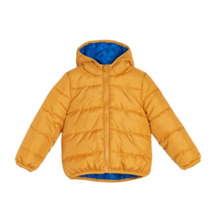 92-es mustársárga superlight steppelt dzseki, kabát - Sinsay - ÚJ