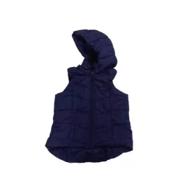 134-140-es kék pufimellény - H&M