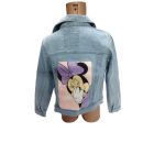 128-as kék farmerkabát, farmer dzseki - Minnie Egér