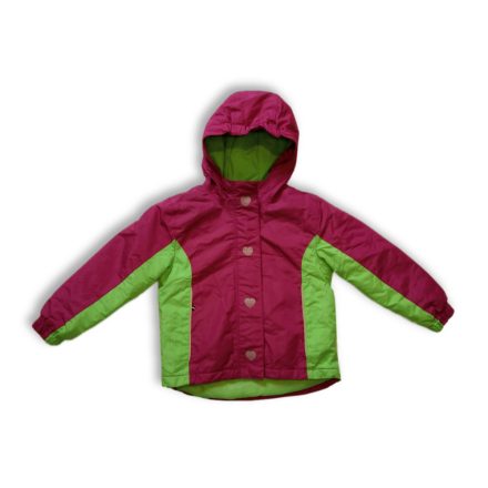 110-116-os pink-zöld télikabát - Lupilu