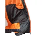 152-158-as fekete-narancssárga télikabát - Wedze, Decathlon