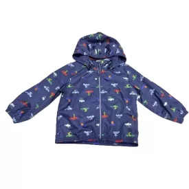 92-es kék autós átmeneti kabát - H&M