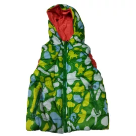   92-es zöld állatos szőrmebélésű mellény - Cross Fire - ÚJ