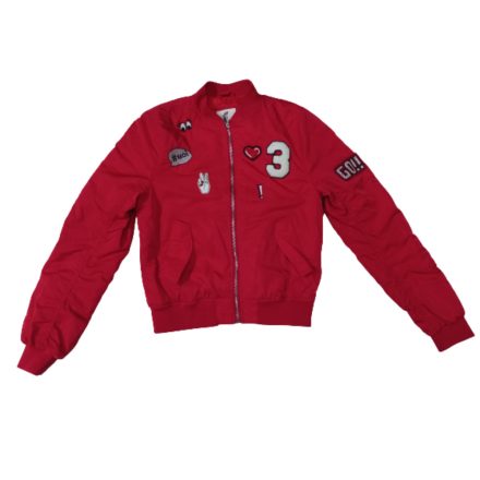 158-as piros átmeneti kabát lánynak - H&M