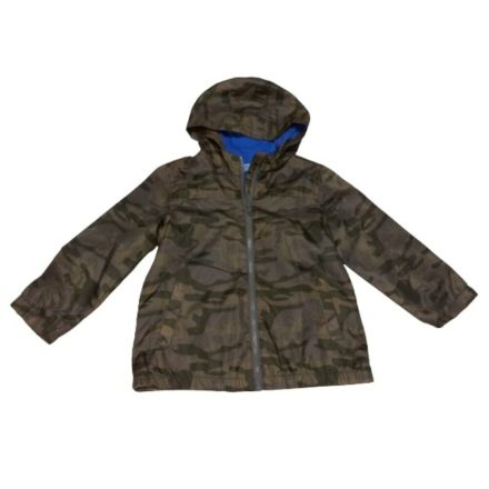 110-es khaki terepmintás vékony átmeneti kabát - F&F