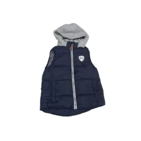 122-es kék pufi mellény - H&M