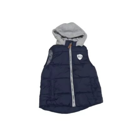 122-es kék pufi mellény - H&M