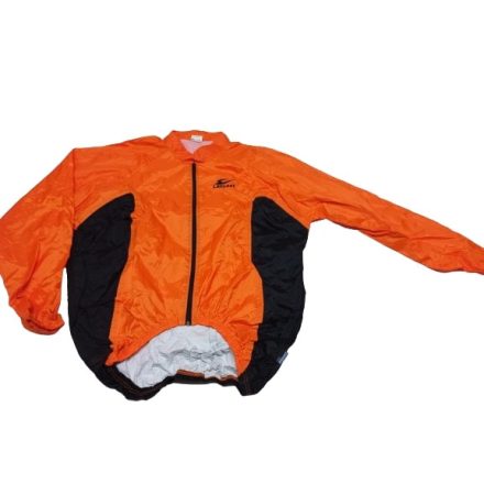 Férfi XL-es narancssárga egyrétegű sport dzseki, széldzseki - Lancast (kicsit foltos)