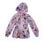 128-134-es lila átmeneti kabát polárral bélelve - Minnie Egér (ujja kcisit foltos)