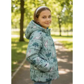 128-as türkiz lovacskás pufidzseki - Little Kids