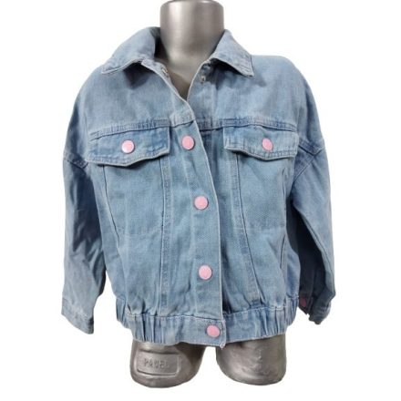 128-as kék lányka farmerdzseki - Sinsay - Lilo & Stitch