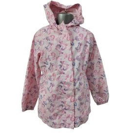   134-es rózsaszín unikornisos átmeneti kabát, dzseki - Sinsay