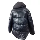 164-es fekete télikabát, pufidzseki - Zara