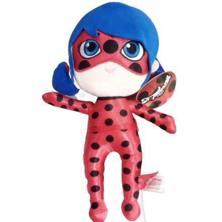 32 cm-es Katica plüss baba - Miraculous - Csodálatos Katicabogár - ÚJ 