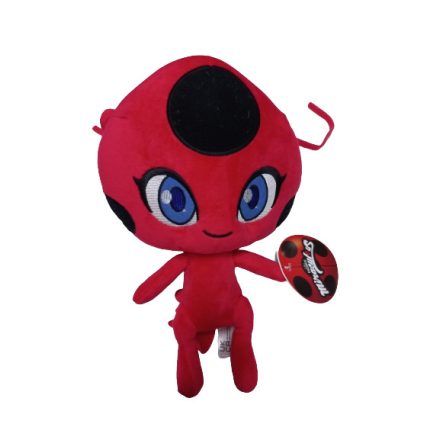 30 cm-es Tikki - Katica plüss figura, Kwami - Miraculous - Csodálatos Katicabogár - ÚJ