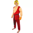 Felnőtt L-es izmosított Ken jelmez - Street Fighter - ÚJ
