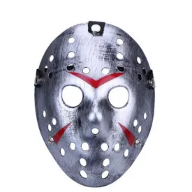 Péntek 13 Jason maszk, álarc, ezüst - ÚJ