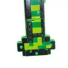 Minecraft ihletésű fényt és hangot adó kard, zöld - ÚJ