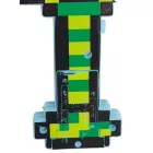 Minecraft ihletésű fényt és hangot adó kard, kék - ÚJ