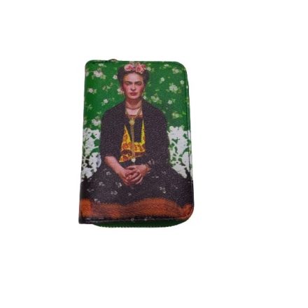 Zöld pénztárca - Frida Kahlo - ÚJ