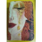 Festményes patentos pénztárca - Gustav Klimt: Arany könnyek - ÚJ