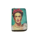 Türkiz pénztárca - Frida Kahlo - ÚJ