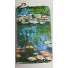 Festményes pénztárca - Monet: Vízililiomok - ÚJ