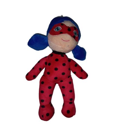 25 cm-es Katica plüss baba - Miraculous - Csodálatos Katicabogár - ÚJ