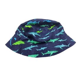 52 cm-es fejre kék cápás nyári kalap - H&M