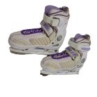 27-30-as fehér-lila állítható jégkorcsolya - X-Fact