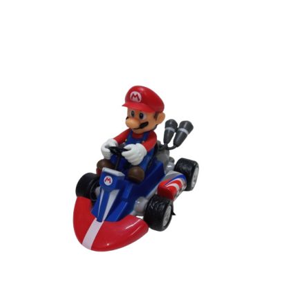 Hátrahúzós kisautó - Mario - Super Mario - Nintendo - ÚJ