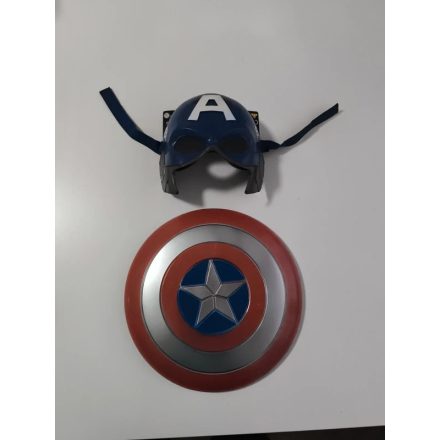 Amerika kapitány maszk, álarc (Hasbro) és pajzs - Captain America - ÚJ