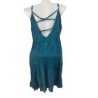 Női egyméretes türkiz pántos pántos ruha - WOW - ÚJ