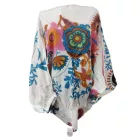 Női fehér mintás multifunkcionális háremnadrág, ruha, vagy felső - Nini - ÚJ 