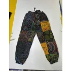 Női L-XL-es színes bohém nadrág, hippi nadrág - Nini - ÚJ