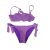 164-es lila mintás bikini - Valeria