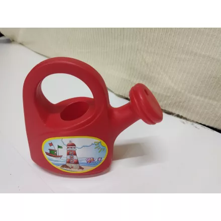 1,2 literes játék locsolókanna, piros - ÚJ